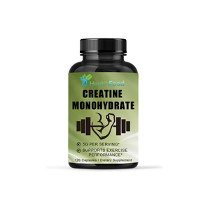 Cápsulas de Monohidrato de Creatina de Marca Privada, Contienen 5 g de Monohidrato de Creatina, Aumentan la Fuerza, Cápsulas de Creatina Monohidrato - Product Image 1