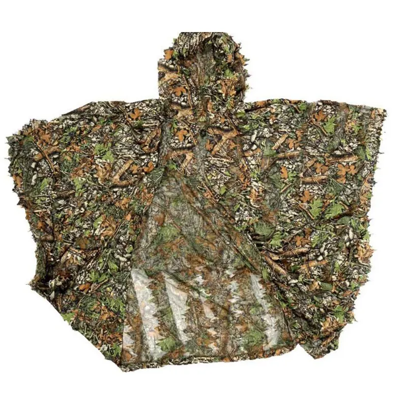 Stevyarmor Woodland Camo Ghilly Tactische Uitrusting Outdoor Jungle Jacht Camouflage Ghillie Pak