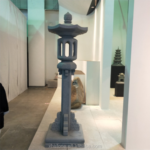 Grande lampe Led de bouddha en pierre de marbre naturelle, décoration du Temple, Design, lanterne avec extérieur - Product Image 5