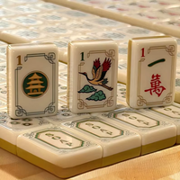 Maßgefertigte Luxuriöse Amerikanische Mahjong-Steine aus Acryl, Umweltfreundlich, Langlebig, Faltbar für Innen/Außen, Kinder-Großhandel