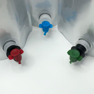 Pochettes souples à valve imprimées en gravure 1L 2L en aluminium pour vin rouge, bière, vin de fruits – Isolation oxygène – Fabrication usine - Product Image 2