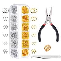 Kit de Réparation et de Fabrication de Boucles d'Oreilles DIY avec Crochets, Broches et Anneaux de Jonction – Accessoires et Composants pour Bijoux