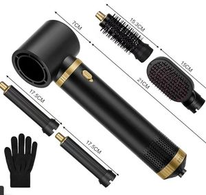 <span class=keywords><strong>Secador</strong></span> de Pelo Iónico de Cerámica 5 en 1 Wanmei Airstyler con Motor sin Escobillas, Cepillo de Aire Caliente Eléctrico, <span class=keywords><strong>Secador</strong></span> de Pelo Multifuncional - Product Image 3
