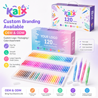 Stylo gel acrylique KAIX Rich Color Factory Direct, 12, 24, 36, 120 couleurs, ensembles de stylos gel acryliques opaques pour l'art et les loisirs créatifs