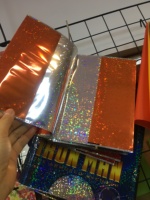 Papier de couverture de livre en gros pour couverture de bible en PVC transparent 160 microns, format A4 A5