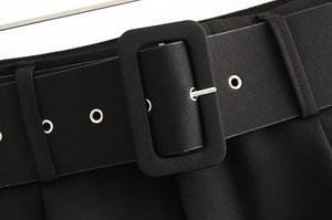 <span class=keywords><strong>Donna</strong></span> Vita Alta Nero <span class=keywords><strong>Pantaloni</strong></span> Tuta Ufficio Delle Signore Con Cintura Gamba <span class=keywords><strong>Pantaloni</strong></span> <span class=keywords><strong>Pantaloni</strong></span> - Product Image 6