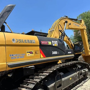 Excavatrice CAT340D2L d'occasion, moteur de pompe à moteur, roulement à engrenages, modèle 2020, 40 tonnes, 208kw, pelle compatible CAT320GC CAT325D - Product Image 2