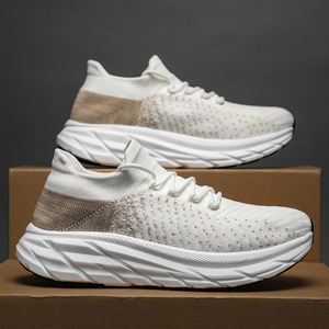 Zapatillas Deportivas Casuales para Hombre, Cómodas para Toda Temporada, Antideslizantes, Resistentes al Desgaste, Acolchadas, para Gimnasio, Trotar, Uso Diario, de Tela - Product Image 2