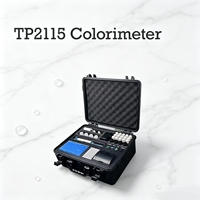 TIMEPOWER TP2115 High Precision Colorimeter with 0.0-14.0 pH & 5-40C Range for Multi-Industry Water Quality Detection