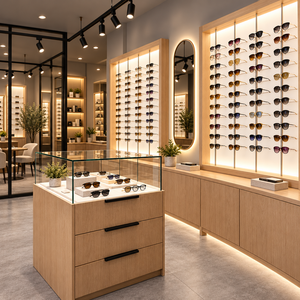 Diseño Interior Moderno para Ópticas, Muebles de Exhibición Personalizados para Gafas y Lentes de Sol - Product Image 2
