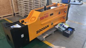 Nuevo Martillo Hidráulico SB140 Tipo Caja con Motor Silencioso, Cincel de 165mm para Minería de 30-45 Toneladas, 1 Año de Garantía - Product Image 5