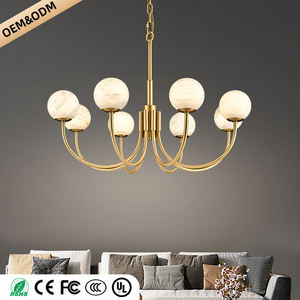 Lámpara de Techo Moderna para Sala de Estar, Sobre la Mesa de Comedor, Minimalista, para Interiores, Restaurante, Lámpara Colgante de Piedra de Nube de Lujo - Product Image 1