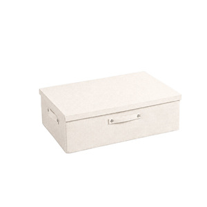 Under Bed Storage <b>Box</b> 30L 40L Gray Fabric Rectangular With Lid For Bedroom Organizing - Product Image 5