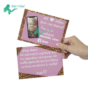 Logotipo personalizado barato papel a todo Color publicidad tarjeta <span class=keywords><strong>de</strong></span> felicitación impresión postal negocios tarjetas <span class=keywords><strong>de</strong></span> agradecimiento - Product Image 6