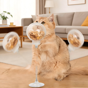 Novo Brinquedo Interativo Inteligente para Gatos: Lançador de Petiscos Seguro para Entretenimento e Desenvolvimento - Product Image 1