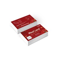Cartes de visite, menus à emporter, cartes de commande personnalisées, prospectus promotionnels, conception personnalisée recto-verso, plusieurs formats, personnalisation individuelle