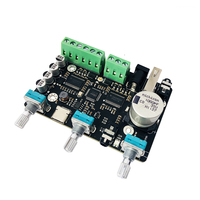 2.1 Bluetooth DSP trois canaux indépendant 31 bandes EQ TPA3118 2x30W + 60W Subwoofer carte amplificateur de puissance numérique 20V 5A 4-8ohm