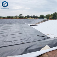 Revêtement de bassin en polyéthylène renforcé, 10 pièces, 1mm, 1.5mm, 2mm, pour aménagement paysager paysager, géomembrane, revêtement d'étang HDPE