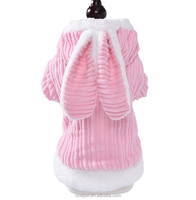 Vêtements d'hiver pour chiens Vêtements de lapin en velours épais Vêtements chauds pour petits chiens et chiots
