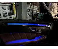 Kit de Iluminación Ambiental Dinámica Autowellus para Mercedes W212 Clase E 2010-2015, Lámpara de Atmósfera con Molde Original 1:1 para Rejillas de Ventilación Tipo Turbina