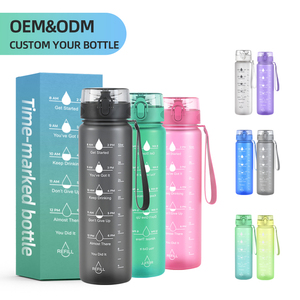 Frosted Leakproof Flip Top 1050ml Portable <strong>Water</strong> <strong>Bottle</strong> <strong>Carry</strong> <strong>Strap</strong> <strong>for</strong> Gym Outdoor Cycling Fitness Direct Drinking Eco-Friendly - Product Image 6