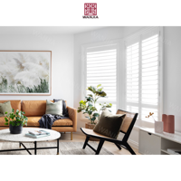 WANJIA perlage fenêtres extérieur persiennes décoration fenêtre volet roulant volet aluminium fenêtre