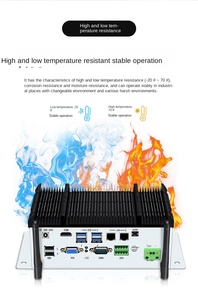 كمبيوتر صناعي محمول بدون مروحة يعمل بنظام ويندوز 11، معالج إنتل كور i3-4130 ثنائي النواة مع ذاكرة 4 جيجابايت وتخزين 64 جيجابايت SSD مدمج - Product Image 5