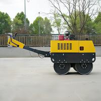 Rouleau de route de roue de vente directe d'usine rouleau de route d'asphalte de moteur diesel d'EPA mini compacteur multifonctionnel de rouleau de route de main