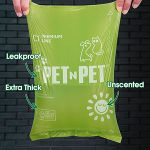 Custom Printed Pet Poop Bio Degradable Corn Starch <b>Compost</b> Waste <b>Bag</b> Set Biodegradable Compostable <b>Bags</b> for Dog - Product Image 3