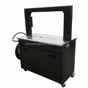 High-Speed Automatic 5MM PP Belt Cardboard Wrapping Packing Baler Packaging Box Strapping <b>Binding</b> Bundling <b>Machine</b> for Carton - Product Image 1