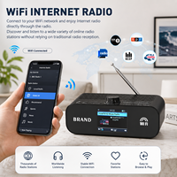 Radio Internet WiFi avec récepteur radio numérique FM audio sans fil, lecteur de musique sans fil pour la maison