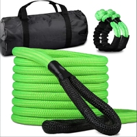 Corde de récupération cinétique en nylon, corde de remorquage élastique tout-terrain pour camion, véhicule d'urgence