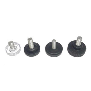 Vis de pieds réglables, pieds de nivellement pour meubles, revêtement en plastique, pour présentoir, support de rangement pour balance électronique, J777 - Product Image 2