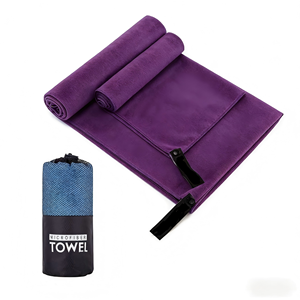 Alfombrilla de Yoga de Microfibra con Agarre de Silicona Antideslizante, Logotipo Personalizado para Pilates y Entrenamiento en Gimnasio, con Bolsa de Toalla - Product Image 2
