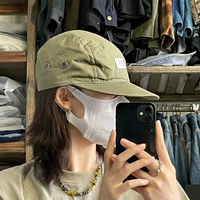 Casquette de sport en polyester imperméable pour la course et le camping, casquette de baseball snapback en nylon vierge à 5 panneaux