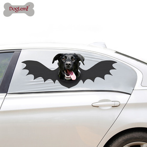 Halloween Dog Car <b>Window</b> <b>Cover</b> Barrier Cloth Sun Proof Soft Fabric 73x50cm Pet Accessories - Product Image 3