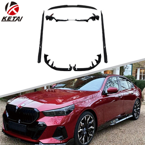 Autoteile 5 Serie G60 G68 Glanz schwarzer Karosseriekit Frontstoßstange Seitenschürze Aerokit für G60 G68 - Product Image 2