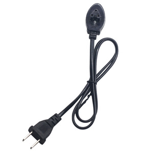 Far-Sighted Hand Warmer Power Cord 0.5M C15 <b>Plug</b> Universal 2 3 <b>Hole</b> Electric Heating Bag Charger - Product Image 5