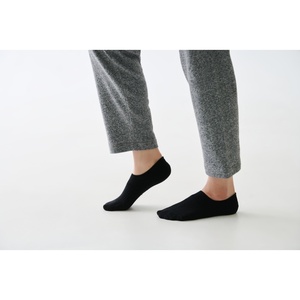 Odor Resistant Low Cut Stay On <b>Socks</b> For Men Featuring <b>Silicone</b> Heel Grip And Patented 90 Degree Ribbed Design - Product Image 4