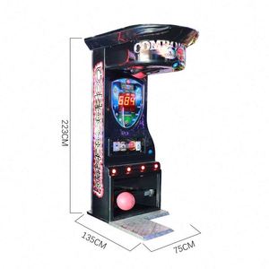 Boxing Machine Dragon Punch Training Game Music <b>Lights</b> Gloves <b>Sensor</b> English 110/220V ABS Material Gym Fitness Arcade Boxer - Product Image 3
