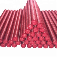 Boyaux de saucisses en cellulose rouge pour les marchés d'Afrique du Sud et des Philippines