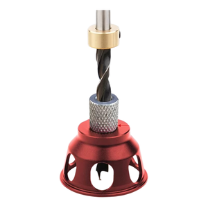 Localizador de perforaciones verticales para agujeros ciegos en carpintería, tabla de perforación de punto fijo para agujeros rectos, herramienta para instalación de muebles y bricolaje de cajas - Product Image 4