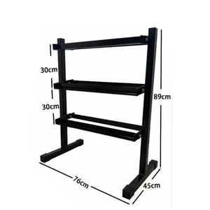 Mới thương mại 3 tầng kettlebell quả tạ Kệ xếp chồng quả tạ giá 40kg quả tạ đứng - Product Image 1