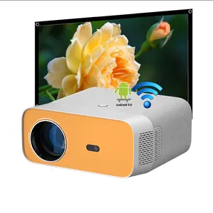 Rigal-teléfono inteligente RD-890, dispositivo 4K, compatible con móvil, proyector Multimedia para cine en casa durante el día y el aula