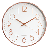 Reloj de pared de cuarzo silencioso, reloj digital cúbico, reloj de pared para sala de estar y dormitorio, reloj digital simple, decoraciones para el hogar