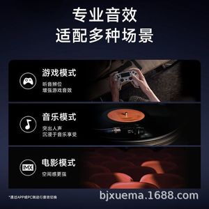 Altavoz para Juegos de Escritorio Halo Soundbar, Unidades Duales de Rango Completo, Luz LED Colorida, 2.0 Canales, Alimentación USB - Product Image 4