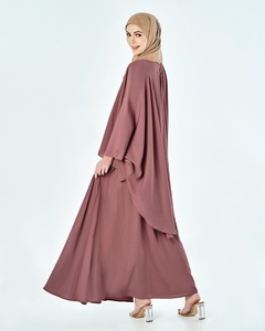 SIPO 2023 Simple Design Turkish Clothes Fashionable Jumpsuits Playsuit Bodycon Women Dubai Abaya Islamic Clothing With Belt - Product Image 3