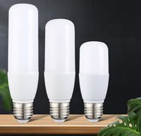 Vente en gros, nouvelle ampoule LED E27, lampe mince E27, grande bouche à vis, colonne domestique, ampoule