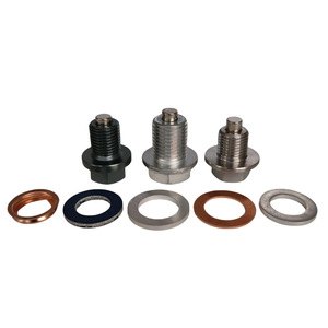 M14 Oil Pan Drain <b>Plug</b> Bolt M14x1.5mm Aluminum Alloy With Copper Gasket For Automotive Repair - Product Image 4