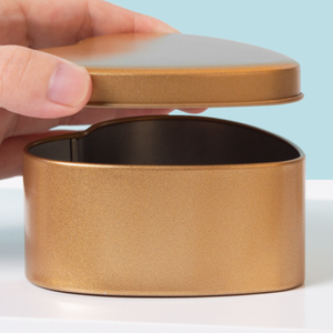 Petites boîtes en étain en forme de cœur, boîtes de rangement en métal réutilisables pour les cadeaux de mariage, les bonbons, les bijoux, les cosmétiques et les cadeaux de la Saint-Valentin - Product Image 6